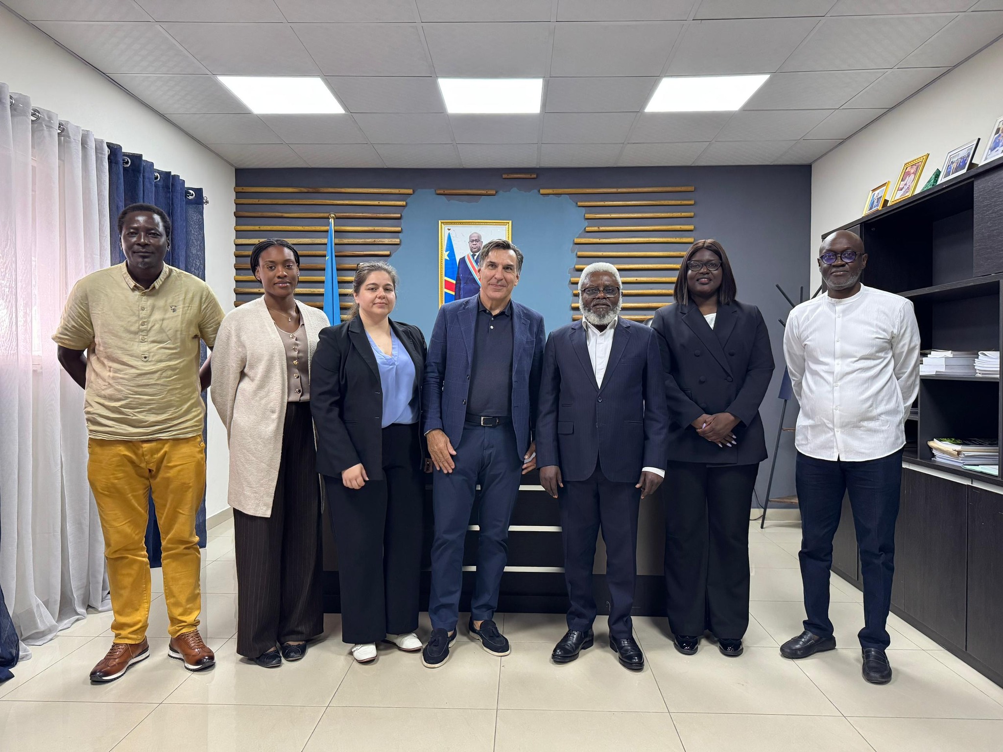 FSRDC – PAM : le nouveau Directeur pays du PAM reçu en audience par Philippe Ngwala Malemba