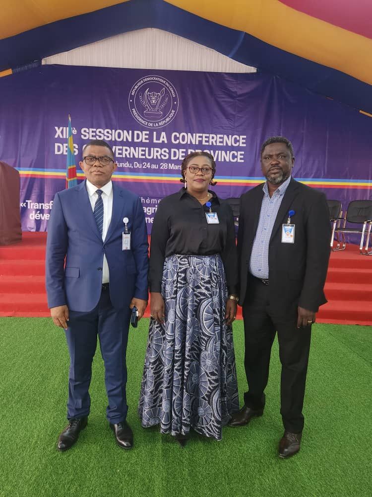 FSRDC à la conférence des Gouverneurs à Bandundu : l'agriculture au cœur des priorités nationales