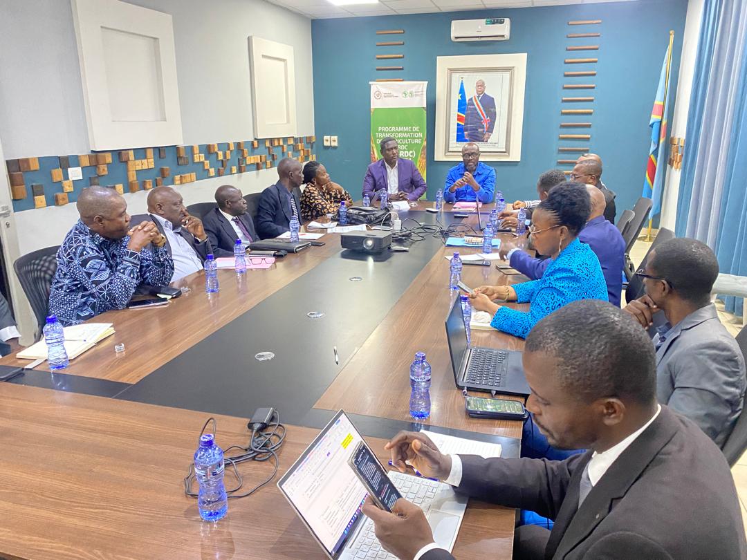 Réunion préparatoire aux ateliers nationaux sur les coopératives et les routes de desserte agricole en RDC